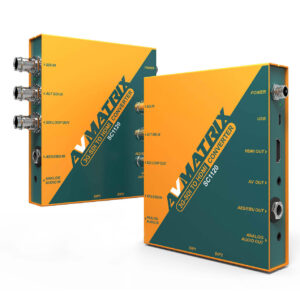 3G-SDI to HDMI & AV Scaling Converter